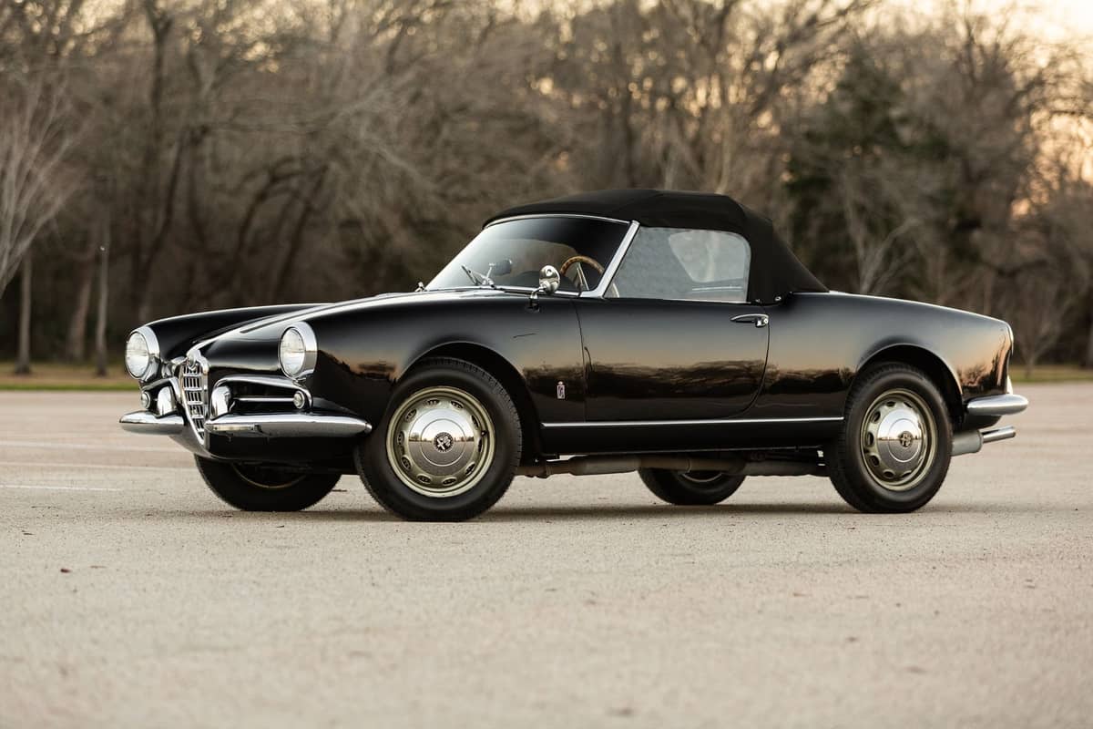1958 Alfa Romeo Giulietta Spider Veloce