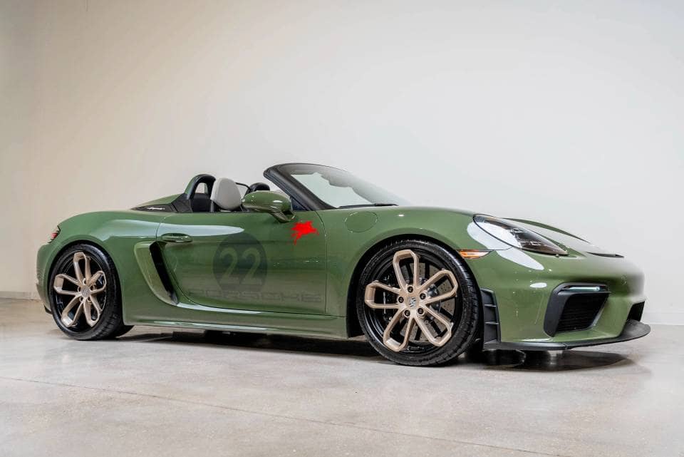 2022 Porsche Boxster 718 Spyder