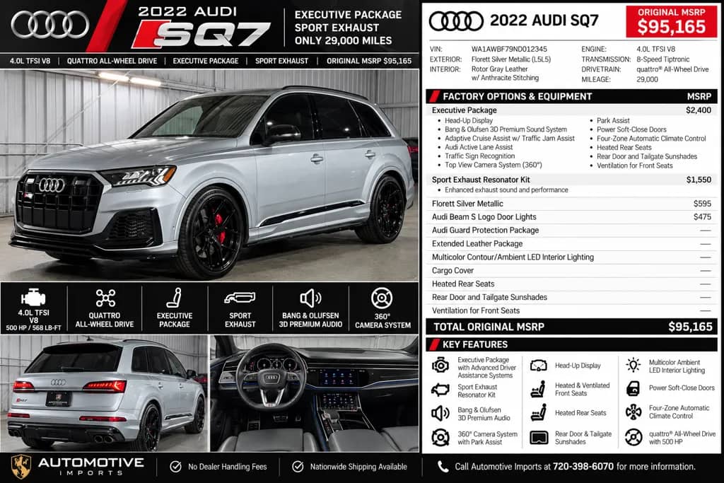 2023 Audi SQ7 Premium Plus
