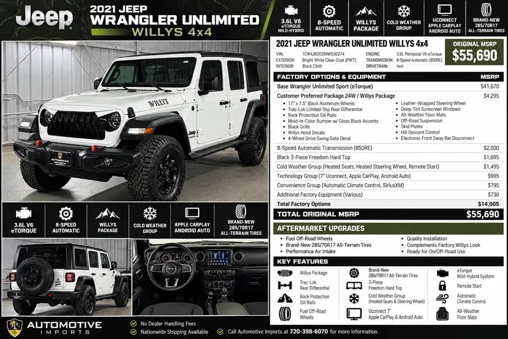 2021 Jeep Wrangler Unlimited