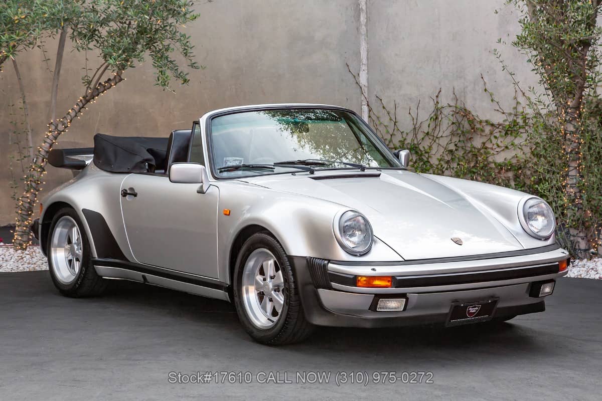 1986 Porsche 911 Carrera 3.2 Turbo Look Cabriolet photo 1